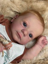 Muñeco Reborn Realista Lucas niño 51cm y 1.700kg