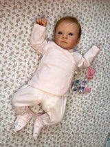 Muñeca Reborn Realista Emilía niña 49cm y 1.700kg