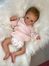 Muñeca Reborn Realista Emilía niña 49cm y 1.700kg