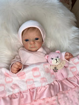 Muñeca Reborn Realista Emilía niña 49cm y 1.700kg